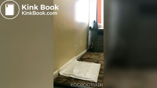 Explosive diarrhea on her own wall