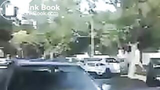 A huge poop in the bushes