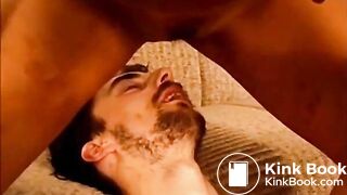 Young Couple loving with shit