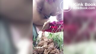 POOPING ON THE RUN! HOT SCAT GIRL! PISS & SHIT COMPILATION