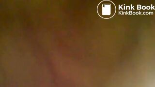 Lady diarrhea on primitive toilet