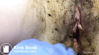 Shit inside her pussy fuck creampie