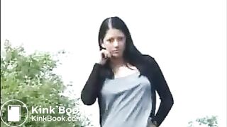 Hard poop on the lawn