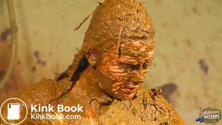 Betty completely covered in cowshit