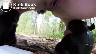 OUTDOOR BACKDOOR DROPS! PUBLIC SCAT SLUTS COMPILATION