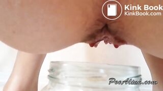 PooAlina - Young girl pooping
