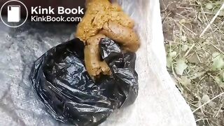 Biggest pile of poop from ebony goddess