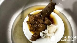 clogged toilet