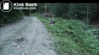 Big poop in the pine woods