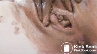 Double shitty finger fuck – shit in pussy