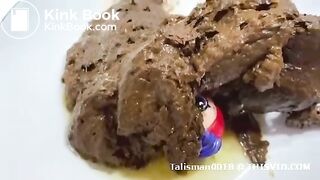 Pushing A HUGE pile thru panties