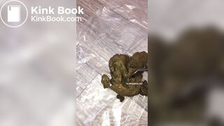 Dropping hard nuggets and a firm log