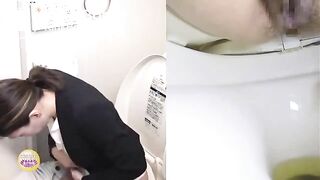 blir störd när hon ska krysta