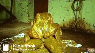 Halloween Sale - Betty and Frankys Cowshit Adventure - scat couple fucking in cow shit on a farm