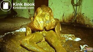 Halloween Sale - Betty and Frankys Cowshit Adventure - scat couple fucking in cow shit on a farm