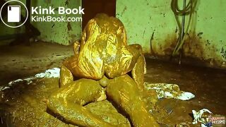 Halloween Sale - Betty and Frankys Cowshit Adventure - scat couple fucking in cow shit on a farm