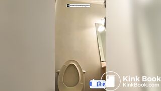 Big bottom girl's huge poop