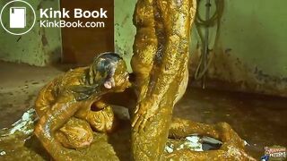 Sex in cowshit - couple fucks on a farm - ManureFetish special