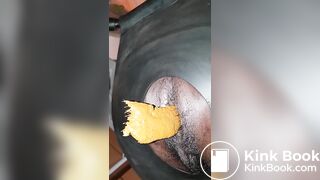 An unusual toilet chair