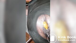 An unusual toilet chair