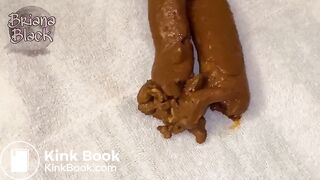 Smooth and shiny poop