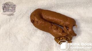 Smooth and shiny poop