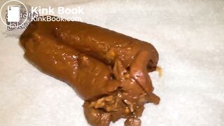 Smooth and shiny poop