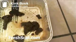 BustyBBWWithHairyPussyShitsAndPissesAndThenBakesBrowniesWithScat