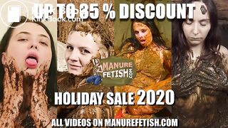 Holiday sale 2020 ManureFetish - our shit covered girls