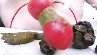 Monster turd and anal dildo