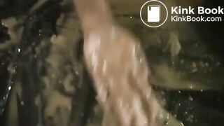 Pretty girl rubs warm shit on her face - scat porn at ThisVid tube
