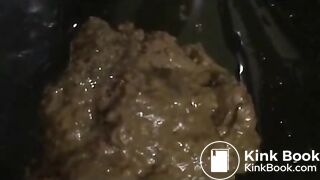 Pretty girl rubs warm shit on her face - scat porn at ThisVid tube