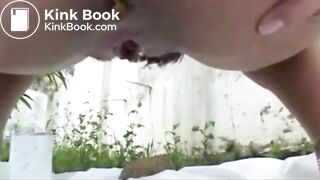 OUTDOOR SCAT SHIT & PISS SLUTS COMPILATION