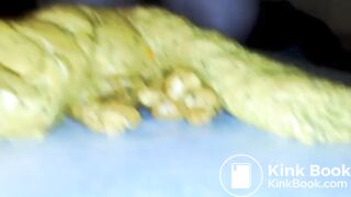 Huge poop and gaping hole