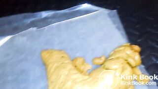 Huge poop and gaping hole