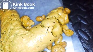 Huge poop and gaping hole