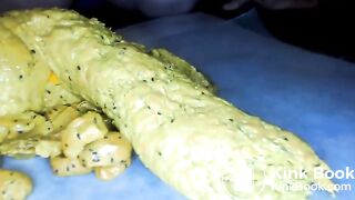 Huge poop and gaping hole