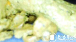 Huge poop and gaping hole