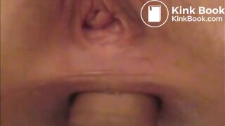 Anal fucked girl with ass full of shit