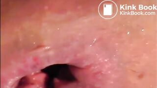 Anal fucked girl with ass full of shit