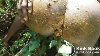 Outdoor pooping and smearing