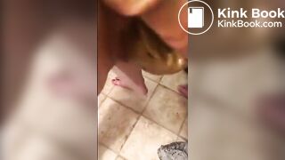 Scat fucking and sucking