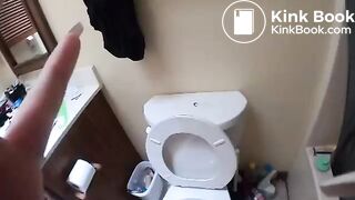 2nd view of me pooping with long fart