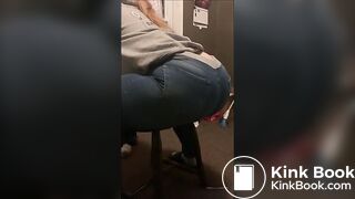 White Pawg Mouth fart, domination farts