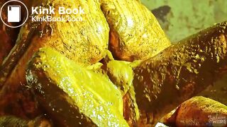 ManureFetish New Year Sale - 40 % of all of our cowshit covered girls