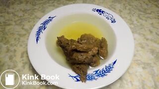 A bowl of soft poop