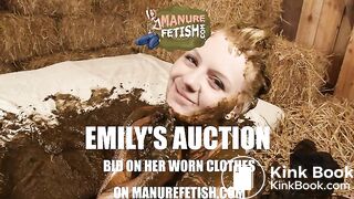 City Girl Emily - Auction - Worn clothes covered in cowshit