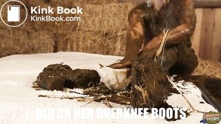 City Girl Emily - Auction - Worn clothes covered in cowshit