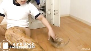 masturbation by packing their own shit into the vagina 2