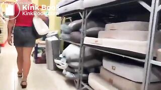 Pooping in a pet store